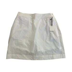 Renwick Sports Women's 18'' White Simple Skort RNWK NWT Golf Tennis Pickleball